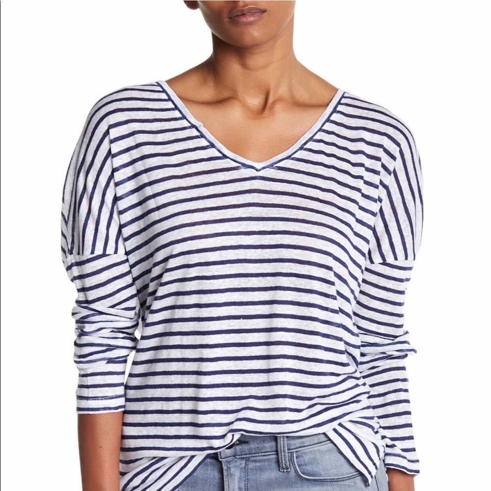 nwt//cupcakes and cashmere • linen dolman tee